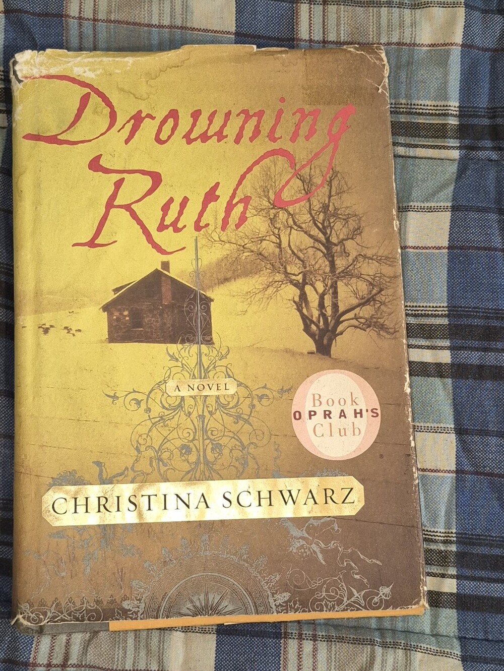 Drowning Ruth by Christina Schwarz - Yellow Paperback Novel